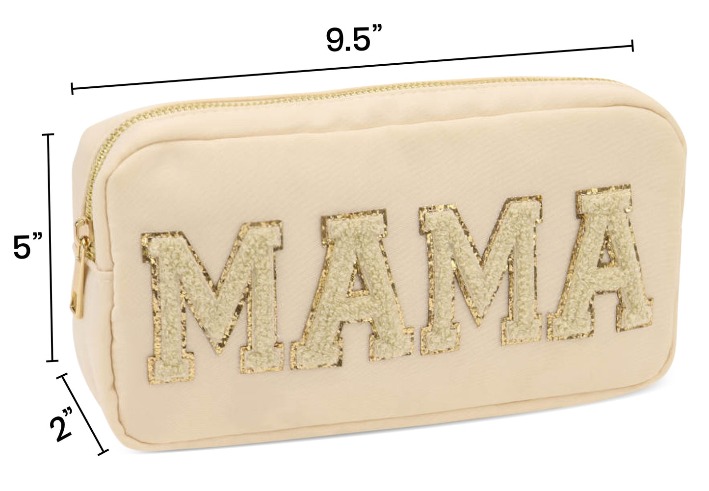 MAMA Nylon Pouch-Nude